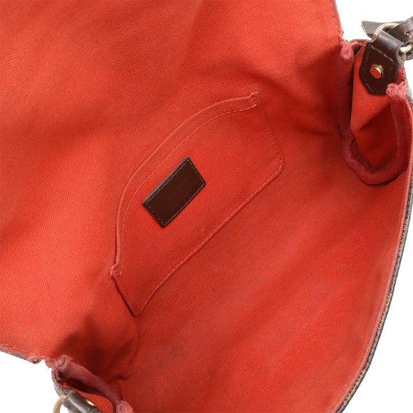 LOUIS VUITTON Damier Favorite MM Shoulder Bag Clutch Pouch N41129 - Picture 8 of 10